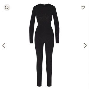 SWAROVSKI X SKIMS JELLY
SHEER LONG SLEEVE CATSUIT